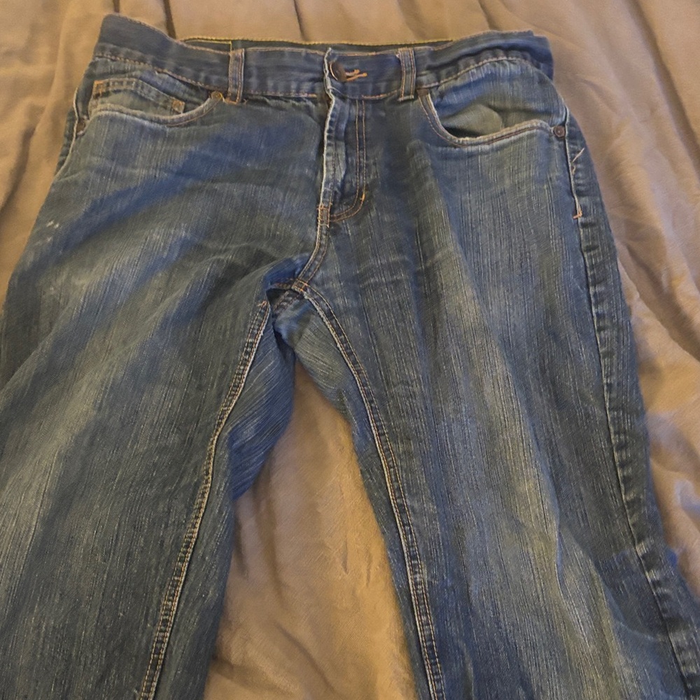 Dkny Men's Straight Jeans in Faded Blue